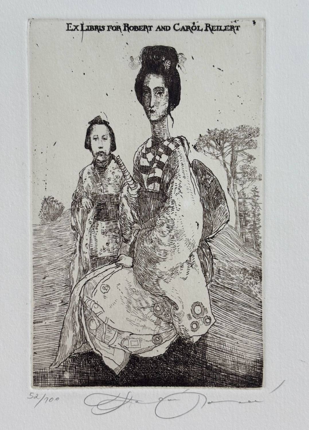 Ex libris Robert and Carol Reilert