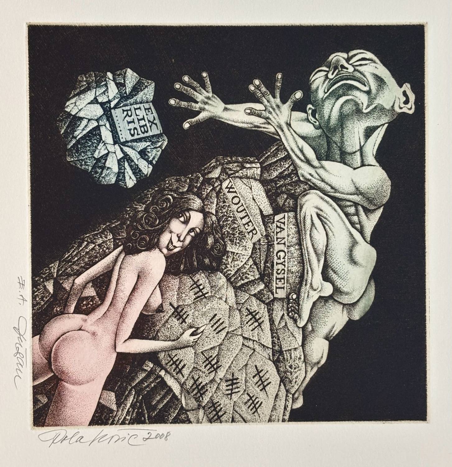 Ex libris Wouter Van Gysel