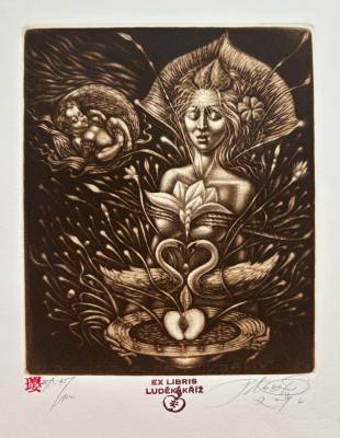 Ex libris L. K.