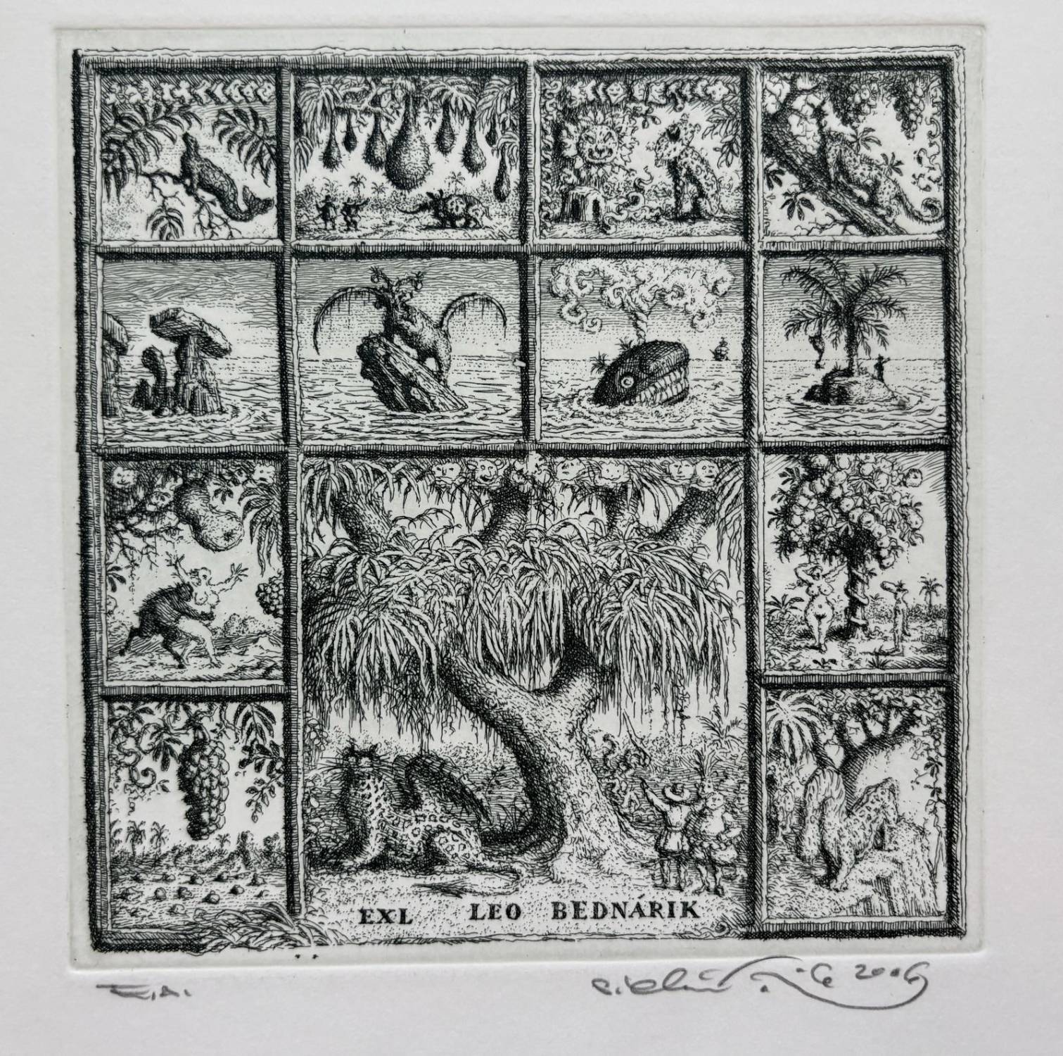 Ex libris Leo Bednárik